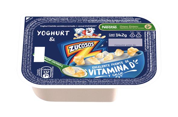 Yoghurt Cereal NESTLÉ Zucosos