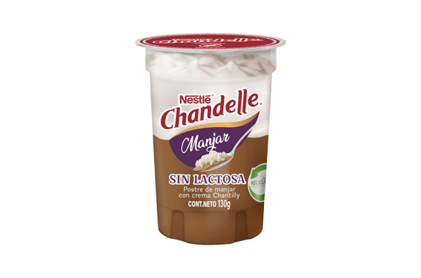 CHANDELLE Crema Manjar Sin Lactosa
