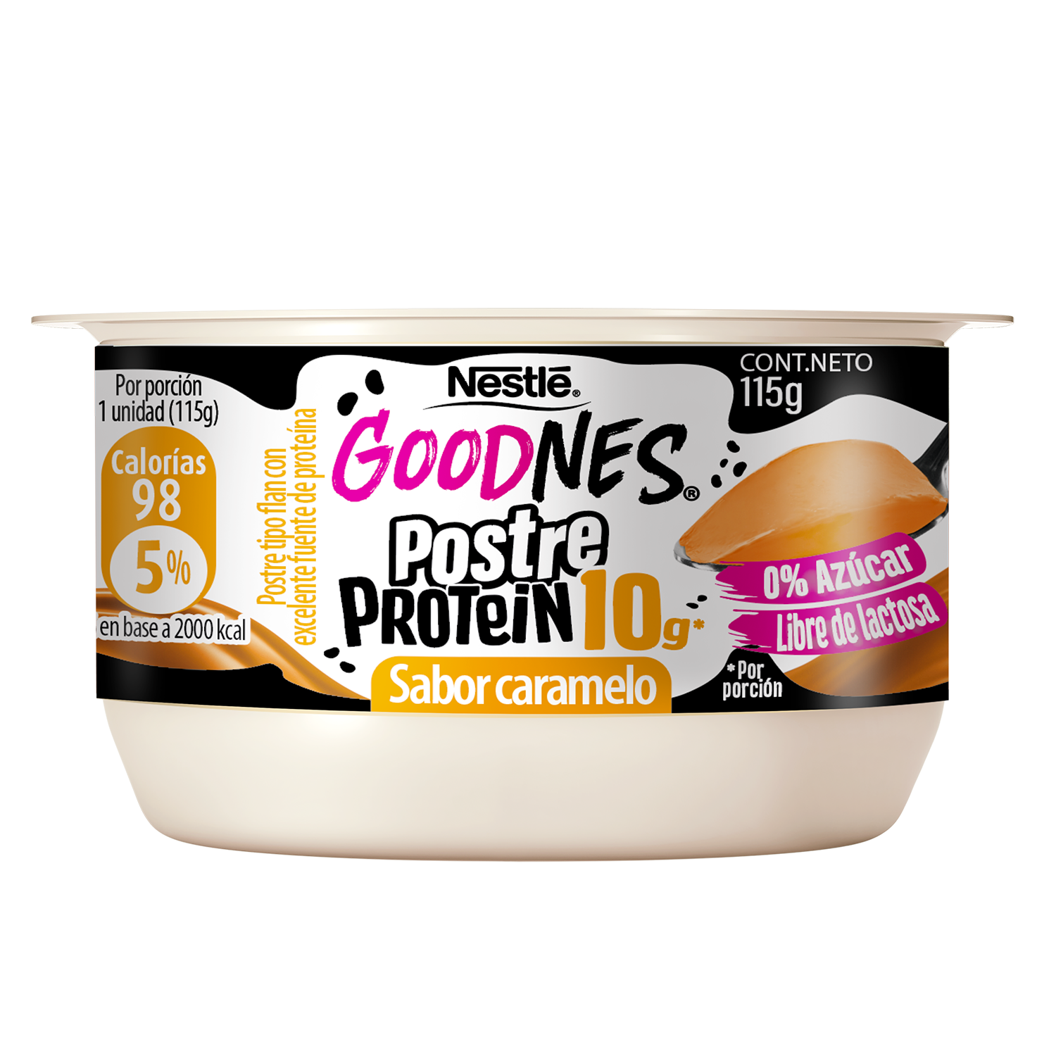Postre Protein Caramelo